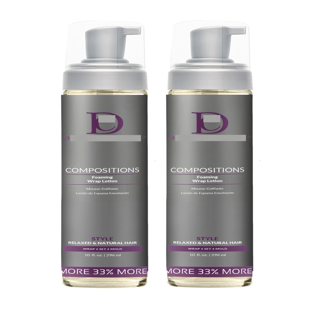 DES Design Essential Compositions Foaming Wrap Lotion 10oz (2pack)