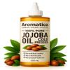 Aromatico Cold Pressed Jojoba Oil. 100% Natural Pure Moisturizing Oil for Hair, Skin & Body - 7 Fl Oz view 1