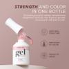 KIARA SKY Hema-Free Builder Gel for Nails | Soft Pink Builder Gel in a Bottle, Self-Leveling, Soak-Off for Weak Natural Nails, Extensions & Overlays, UV/LED 15ml - Amore view 3