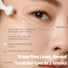 Salmon DNA PDRN Eye Serum Roller with Bakuchiol, Argireline Peptide, Caffeine for Fine Lines, Puffiness, Refreshing Care for Tired Eyes, Puffiness & Hydration, Gentle Korean Eye Treatment 0.5 fl. oz view 3