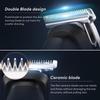 Body Hair Trimmer for Men - kensen 3-in-1 Beard Trimmer for Men, Manscape Men's Groin & Pubic Hair Trimmer IPX6 Waterproof Wet/Dry Hair Clippers for Mens Rechargeable Electric Razor for Mens (Gray) view 2