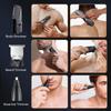 Body Hair Trimmer for Men - kensen 3-in-1 Beard Trimmer for Men, Manscape Men's Groin & Pubic Hair Trimmer IPX6 Waterproof Wet/Dry Hair Clippers for Mens Rechargeable Electric Razor for Mens (Gray) view 3