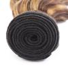 P427 Human Hair Bundles Highlight Deep Wave Bundles 20 inch Ombre Brown Bundle LadrXadr 4/27 Bundle Brown Color view 4