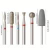 6-Piece Diamond & Silicone Grinding Kit - Polishing & Cuticle Exfoliation for Cuticle Prep & Nail Care view 3