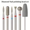 6-Piece Diamond & Silicone Grinding Kit - Polishing & Cuticle Exfoliation for Cuticle Prep & Nail Care view 4