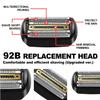 2pakcs 92B Electric Replacement Shaver Head Series 9 Accessories Shaver Compatible with Braun Series 9 Electric Razors 9290cc, 9291cc, 9370cc, 9293s, 9385cc, 9390cc, 9330s, 9296cc (Upgraded ver.) view 2