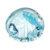 Playful Penguins On Floating Ice Double Layer Waterproof Shower Cap Reusable Bonnet Elastic Band Hat view 1