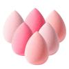 6Pcs Pink Makeup Sponge Set 6 Blender for Foundation, Concealer, Powder & Cream  Soft, Latex-Free Cosmetic Applicators view 1