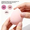 6Pcs Pink Makeup Sponge Set 6 Blender for Foundation, Concealer, Powder & Cream  Soft, Latex-Free Cosmetic Applicators view 3