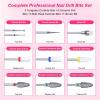 10pcs Nail Tungsten Alloy Grinding Heads Set Coat Removal Polish Cleaning Tools view 2