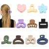 10 Pack Mini Hair Clips 1.5 Inch Small Claw Clips for Women Girls 10 Styles Nonslip Matte Hair Accessories view 1