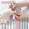 13-Piece Emery Nail Bits Kit - Cuticle Prep & Hard Skin Removal for Professional Manicure & Pedicure view 4