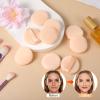 12 PCS Soft Microfiber Small Powder Puff, 1.5 Inches Small Powder Puff Mini Washable Powder Pact Makeup Sponges Finger-Sized for Women Face Sponge (Skin Color) view 3