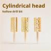 1-3Pcs Gold Flat-Top Cylinder Nail Bits - Sanding, Polishing & Gel Polish Removal Attachments(3pcs) view 3