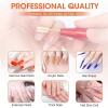 1-3Pcs Gold Flat-Top Cylinder Nail Bits - Sanding, Polishing & Gel Polish Removal Attachments(3pcs) view 4
