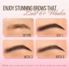 LASHVIEW Lash Color Kit Brown Professional Lash and Brow Color Kit with Natural Effects Long Lasting Lasts 4 Weeks Easy to Use for Salon & Home Use(Black) view 4