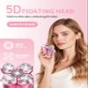 Electric Razors for Women, 5-in-1 Multi-Function Womens Razor with LED Display, Rechargeable Waterproof Electric Shaver, Ideal Travel Trimmer Body Hair Remover for Legs, Face, Armpits &Bikini (Pink) view 2