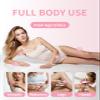 Electric Razors for Women, 5-in-1 Multi-Function Womens Razor with LED Display, Rechargeable Waterproof Electric Shaver, Ideal Travel Trimmer Body Hair Remover for Legs, Face, Armpits &Bikini (Pink) view 4