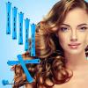 20 Curling Irons, Short Cooling Irons, Curling Irons Without Hot Compress, Curling Irons, Curling Irons, DIY Styling Tools, Small Curling Irons (Blue) ABS Plastic Silicone view 2