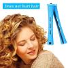 20 Curling Irons, Short Cooling Irons, Curling Irons Without Hot Compress, Curling Irons, Curling Irons, DIY Styling Tools, Small Curling Irons (Blue) ABS Plastic Silicone view 4