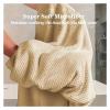 ADETSES Large Solid Color Absorbent Hair Drying Towel Microfiber Wrap with Elastic Strap Soft Quick(2) view 4