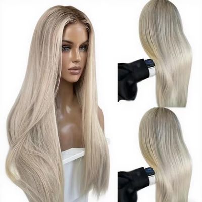 13x4 Brazilian Lace Front Wig 180 Density Natural Straight Hair - Mother's Day Gift, Party Hairstyle (28inches)