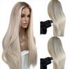 13x4 Brazilian Lace Front Wig 180 Density Natural Straight Hair - Mother's Day Gift, Party Hairstyle (28inches) view 1