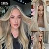 13x4 Brazilian Lace Front Wig 180 Density Natural Straight Hair - Mother's Day Gift, Party Hairstyle (28inches) view 2