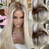 13x4 Brazilian Lace Front Wig 180 Density Natural Straight Hair - Mother's Day Gift, Party Hairstyle (28inches) view 4