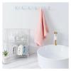 1Pcs Waffle Soft Face Towels Fit for Adults Plaid Hand Towel Cotton Care Bathroom Tools Sport Hair 13 * 28.74 Inch(Blue) view 3