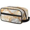 Foerrkelg Gold Marble Travel Toiletry Bag for Men  Hanging Kit - Waterproof Shaving Bag Bathroom Bags Wash Bag for Toiletries Accessories view 1