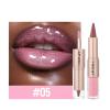 HMDABD 2 in 1 Lip Liner Lipstick & Gloss Kit Smooth Buildable Glass Fuller Lip Plumping Set (05) view 2