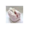 1PC Travel Toiletry bag Flower Printed Puffy Zipper Makeup Bag Storage Organizer Toiletry Handbag Cosmetic Pouch Large Travel Cosmetic Bag(A-PINK) view 1