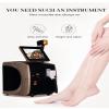 Professional Salon Hair Removal Device with Ice-feeling Handle, Painless and Comfortable Hair Removal Machine for Facial and Body view 2