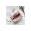 1PC Travel Toiletry bag Flower Printed Puffy Zipper Makeup Bag Storage Organizer Toiletry Handbag Cosmetic Pouch Large Travel Cosmetic Bag(A-purple) view 4