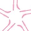 200 Pcs Disposable Eyelash Brushes Mascara Wands for Eye Lashes Extension Eyebrow and Makeup, Pink view 3