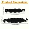 2pcs Hair Bun Maker, 2 Sizes Lazy Sponge Bun Curler Updo with Pearl Hair Shaper Holder Styling Small Accessories Twist Braid Tool for Long Thin French Curly Straight Wavy Women Girl Gift view 2