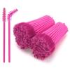 200 Pcs Disposable Eyelash Brushes Mascara Wands for Eye Lashes Extension Eyebrow and Makeup, Hotpink view 1