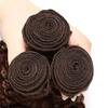 CUEAKOUE Chocolate Brown Human Hair Bundles Deep Wave Bundles Human Hair 18 20 22 Inch 12A Unprocessed Brazilian Virgin Hair 3 Bundles Human Hair Extensions For Black Women #4 Color 150g Total view 3