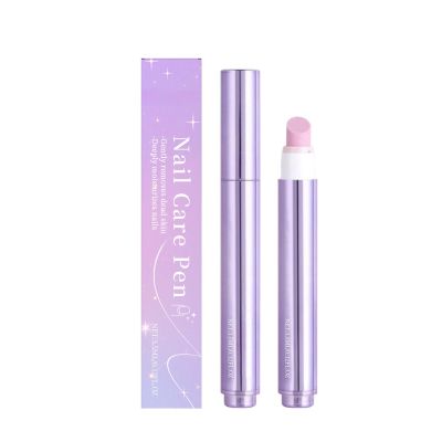 BAYUELSWU Upgrade 3-in-1 Nail Care Pen, Cuticle Pusher Pen with Ceramic Tip for Hangnails, Dry & Damaged Nails, Moisturize Strengthen Brighten Nails Care (1pcs)