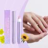 BAYUELSWU Upgrade 3-in-1 Nail Care Pen, Cuticle Pusher Pen with Ceramic Tip for Hangnails, Dry & Damaged Nails, Moisturize Strengthen Brighten Nails Care (1pcs) view 2