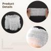 100-Pack Disposable Hair Bands, Elastic Non-Woven Headbands for Beauty, Makeup, Face Washing, and Massage view 2
