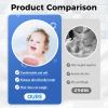 3PCS Silicone Body Scrubber Shower, Soft Gentle Shower Brush Loofah for Sensitive Skin, Lather Well, Handheld Cleansing Skin Brush for Young and Old Men Women (Colorful-A) view 4