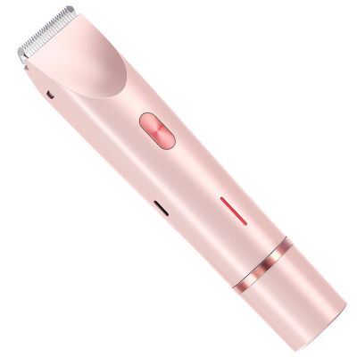 Electric Body & Bikini 2-in-1 Shaver, Women's, Dual Head, Waterproof, Safe & Quick Shaving, Skin Sensitive Ideal for, Wireless, Charging Fast, Perfect for Use Travel & Home