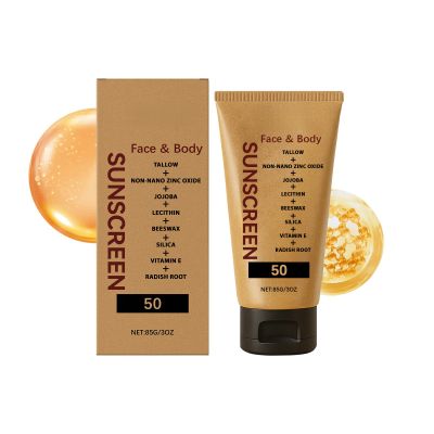 Sunscreen SPF 50 Instant Protection UVA UVB Foundation PA+++ Sunblock Cover Protect Moisturizing Cream