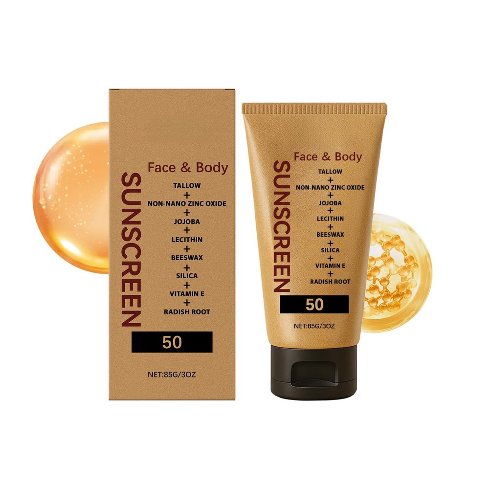 Sunscreen SPF 50 Instant Protection UVA UVB Foundation PA+++ Sunblock Cover Protect Moisturizing Cream