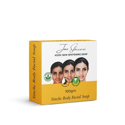 Jiore skincare sinche Body Kojic Soap Natural & Nourishing Gentle Cleanse & Moisturize with Herbal Extracts Suitable for All Skin Types (Pack of - 1)