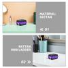 Healeved 3pcs EVA Hard Shell Essential Oil Carrying Case Small Portable Perfume Bottle Organizer Essential Oil Travel Bag for 5ml Roller Bottles and Glass Vials view 4