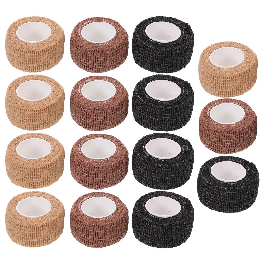 Healeved 15pcs Bandage Finger Tape: UV Resistant Finger Tape for Nail Art Self-Adhesive Gel Sleeve Protectors Breathable Manicure Nail Covers