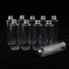 10 Pcs Empty Clear Travel Bottles with Silver Aluminum Liquids Storage Container Cosmetic Makeup Sample Packing Holder(250ml) view 2